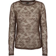 PREPAIR BLONDE T-SHIRT, ELANA T-SHIRT, BROWN